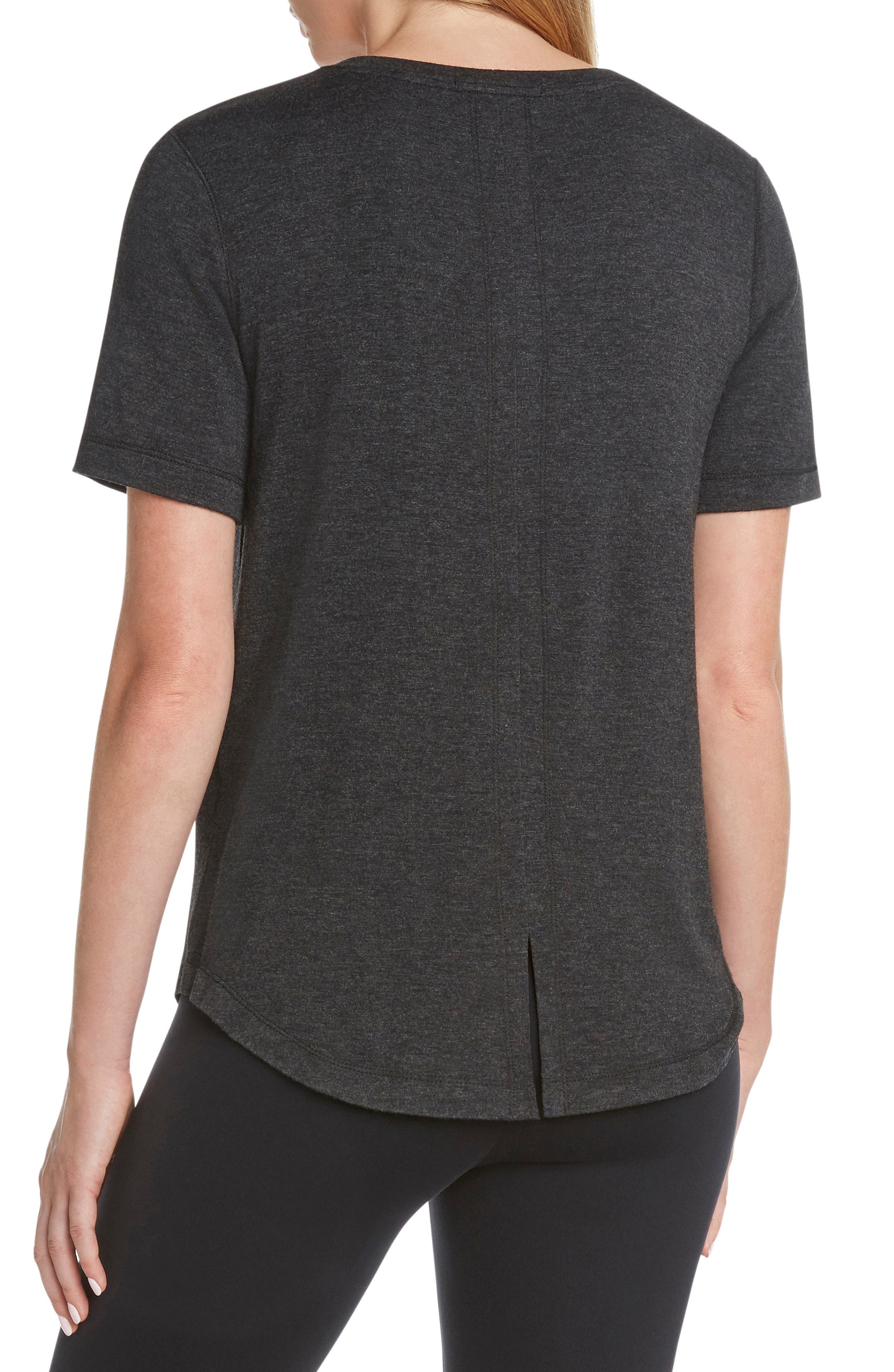 matty m. Split Back T-Shirt