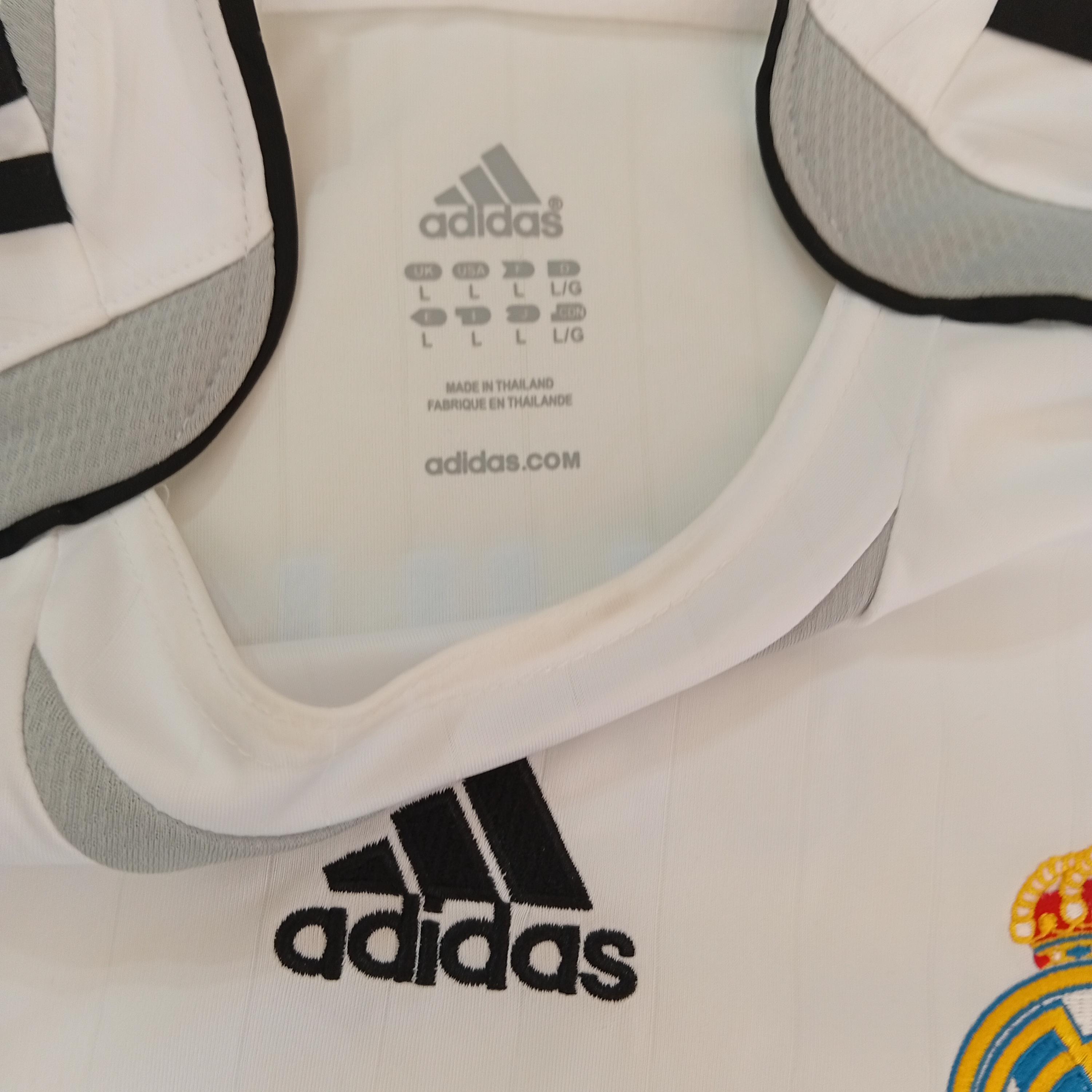 David Beckham Signed Autographed Real Madrid FC Football T-Shirt With COA