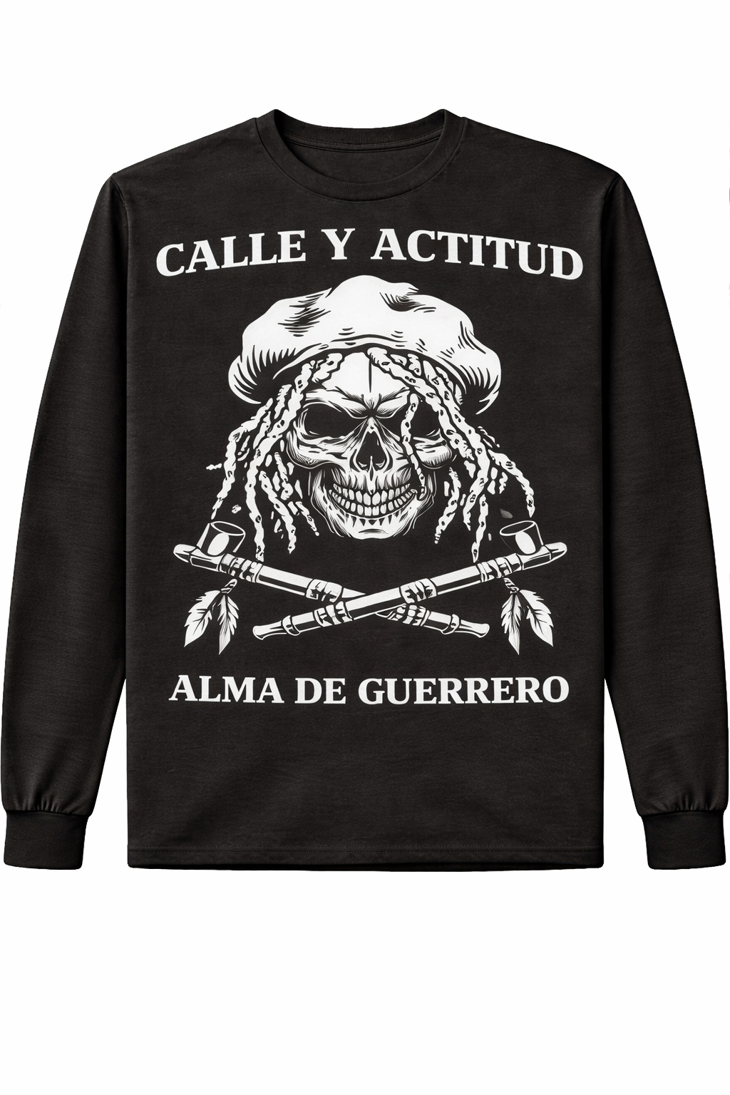 Remera “Alma de Guerrero” – Calle y Calavera