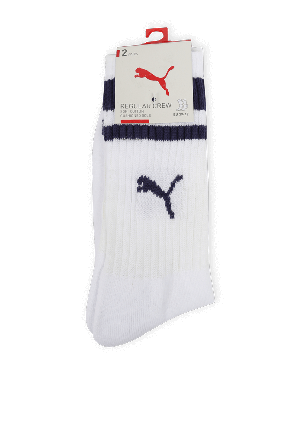 PUMA LEGWEAR מארז שני זוגות גרביים עם לוגו