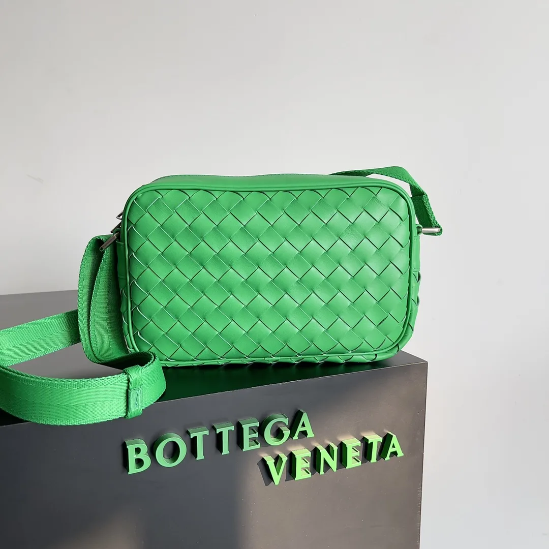 Bottega Veneta Intrecciato Woven Leather Crossbody Bag product photo from LabelPicks