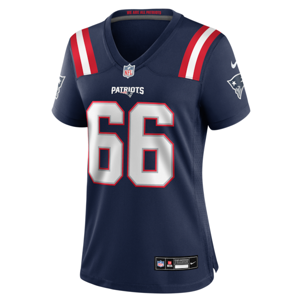 Will Campbell New England Patriots Nike Women's Team Game Jersey -  Navy