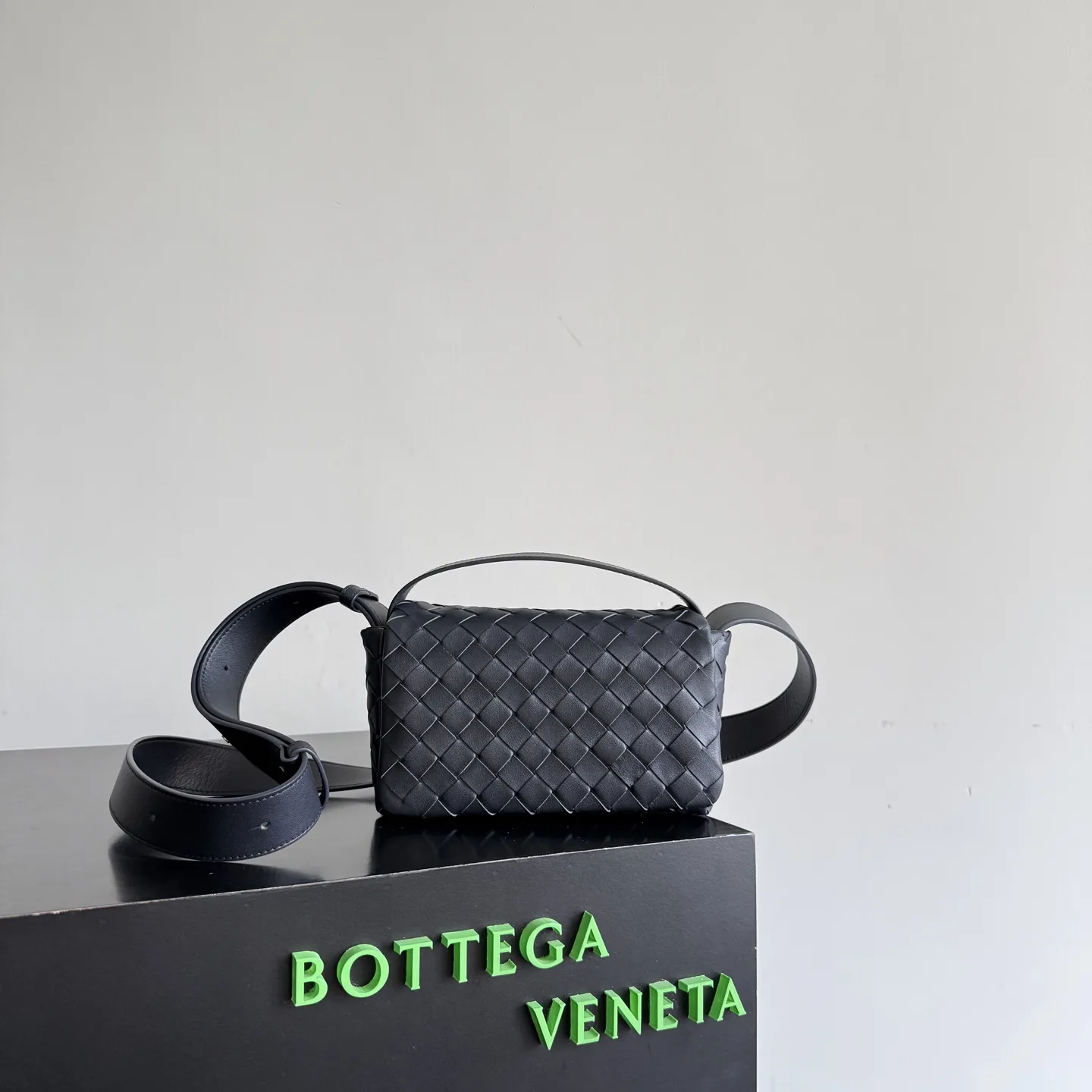 Bottega Veneta Intrecciato Woven Leather Crossbody Bag product photo from LabelPicks