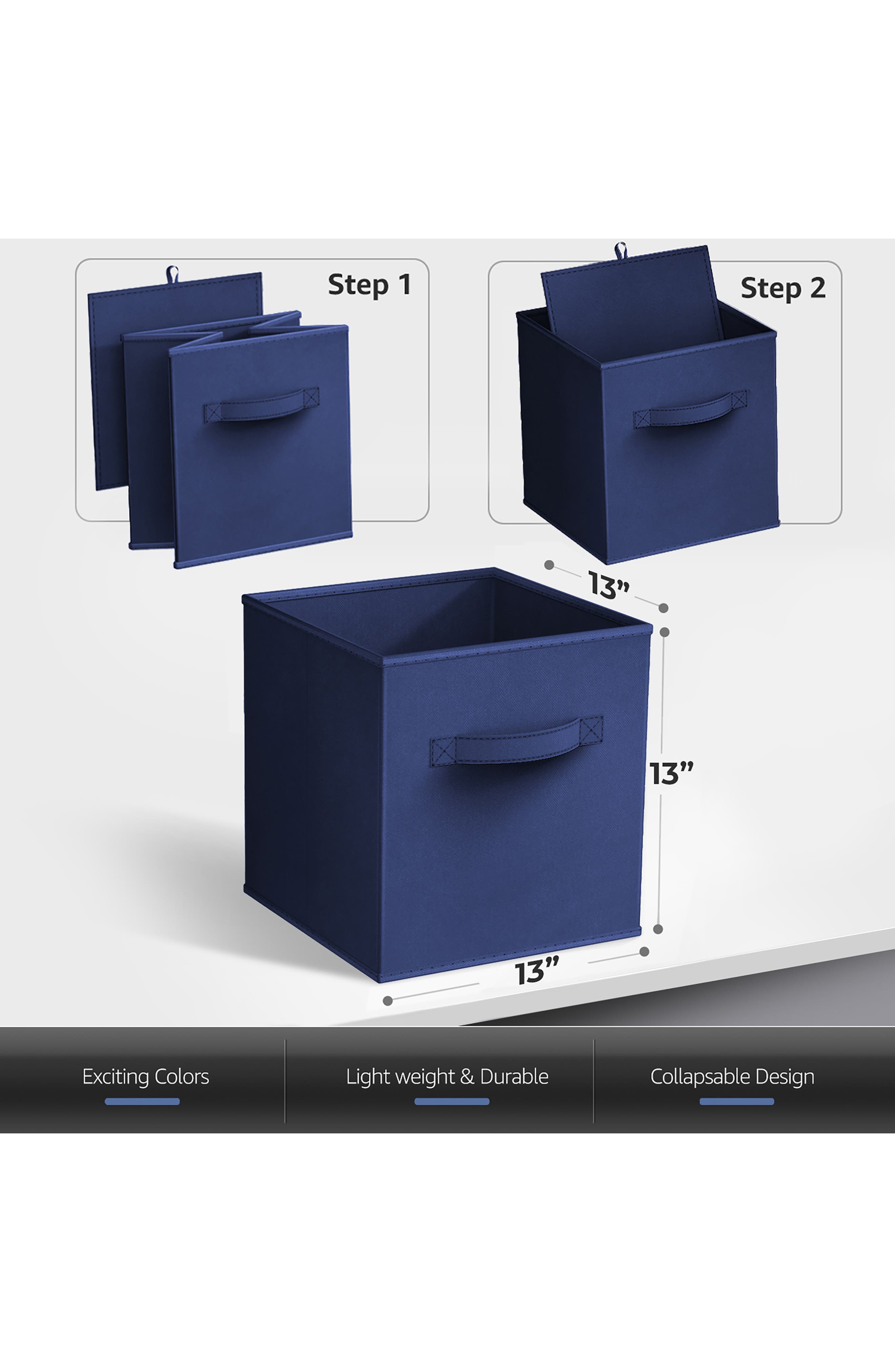 SORBUS Collapsible Storage Cube