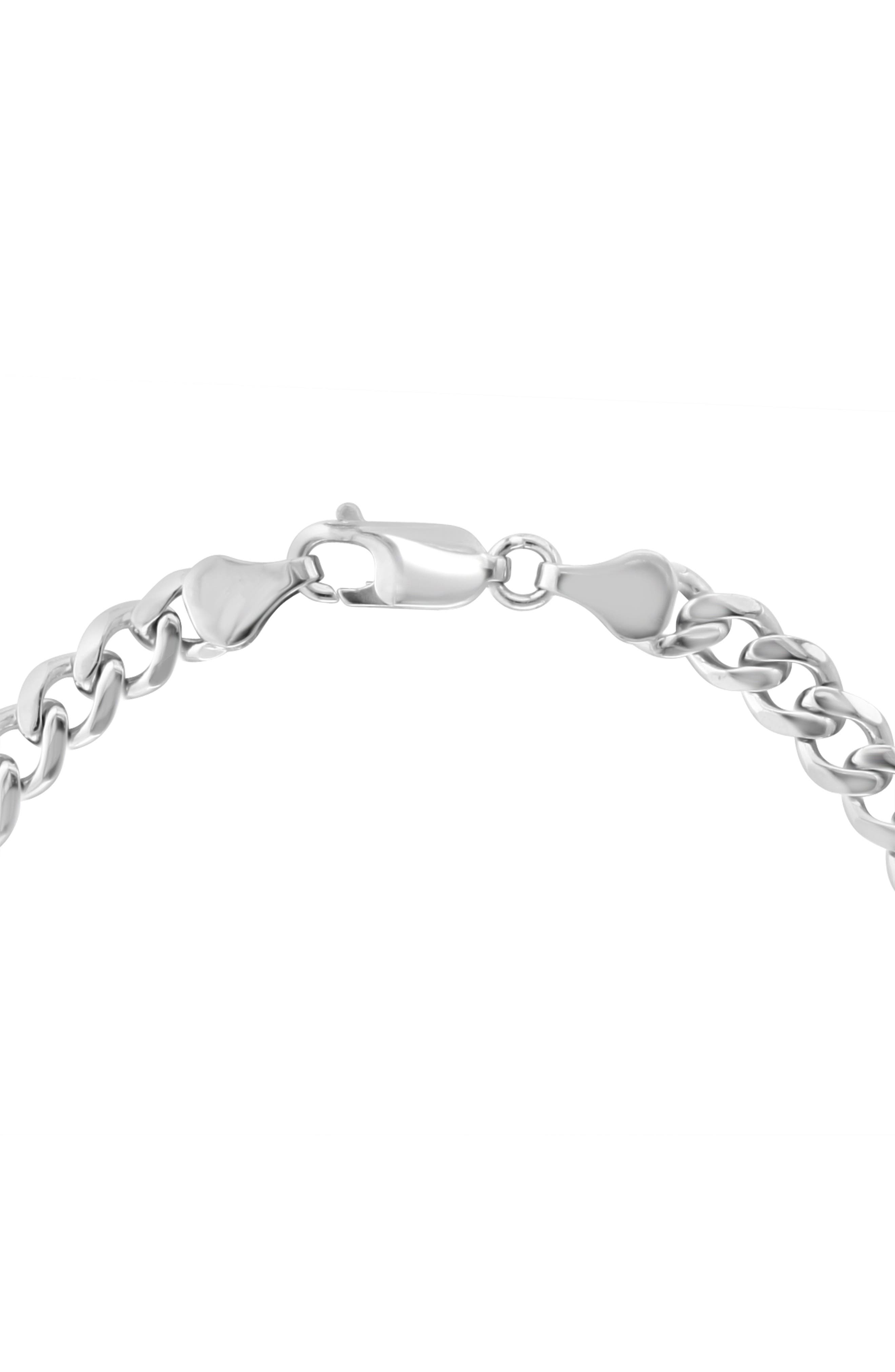EFFY White Sapphire Pavé & Onyx Bracelet