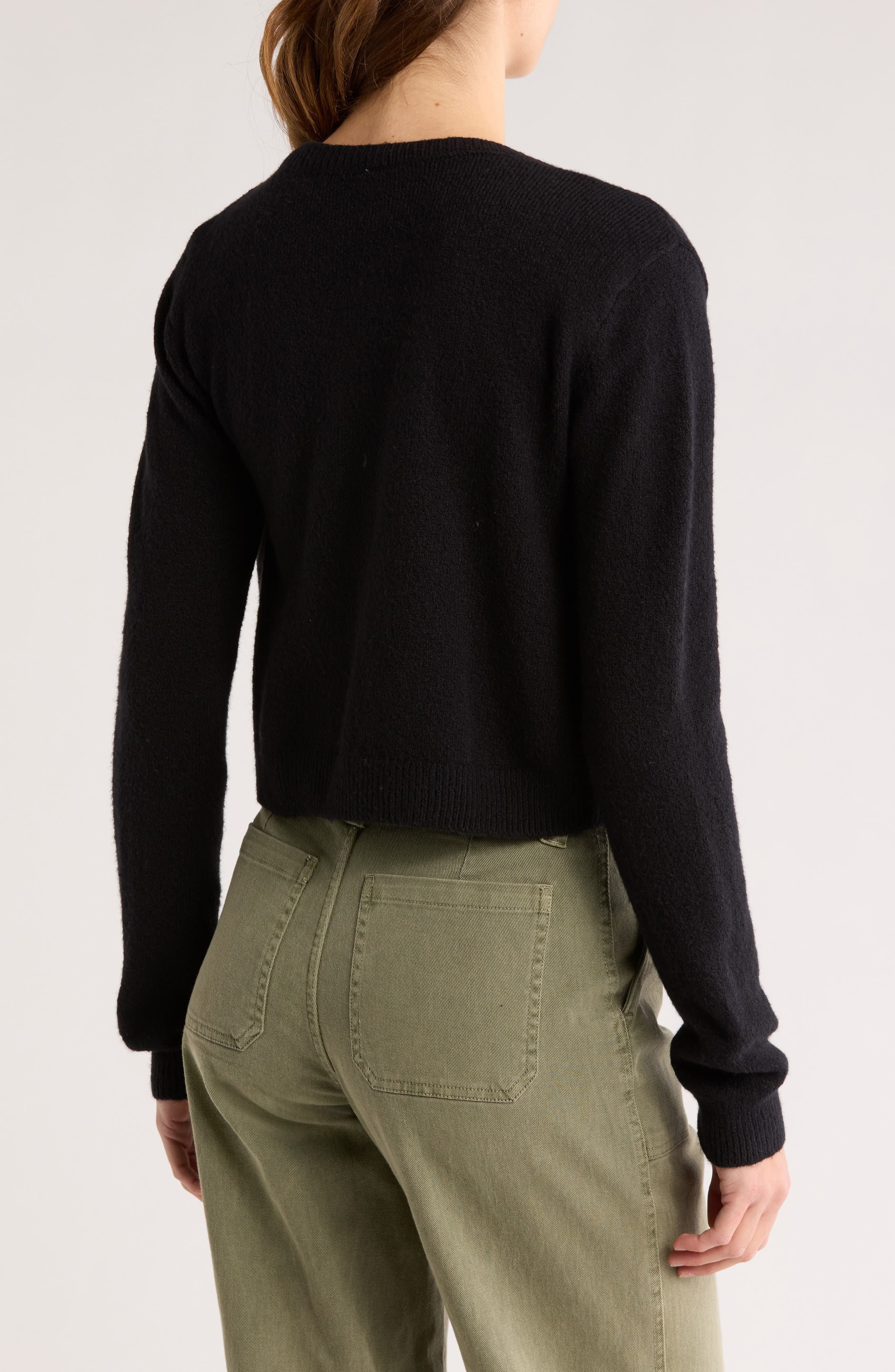 Abound Classic Crewneck Cardigan