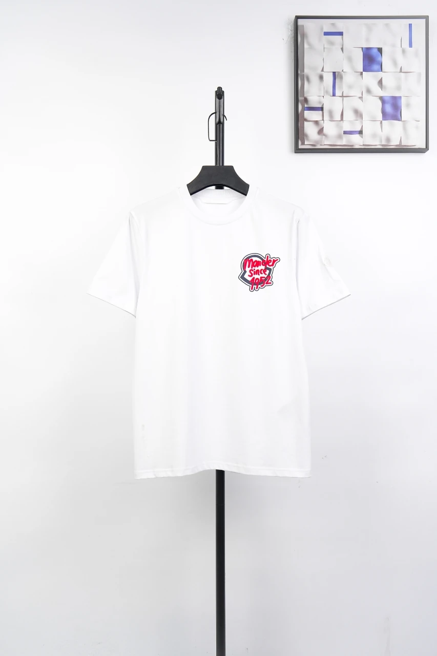 Moncler White 1952 Graffiti Print T-Shirt product photo from LabelPicks