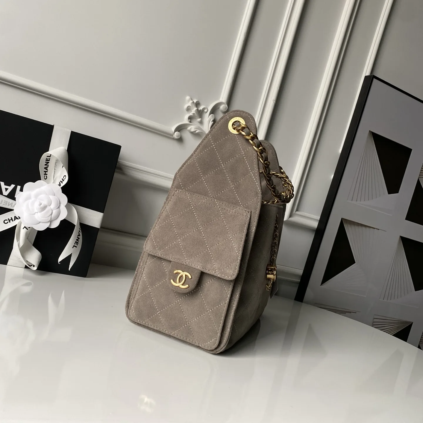 Chanel Gold Hobo Bag product photo from LabelPicks