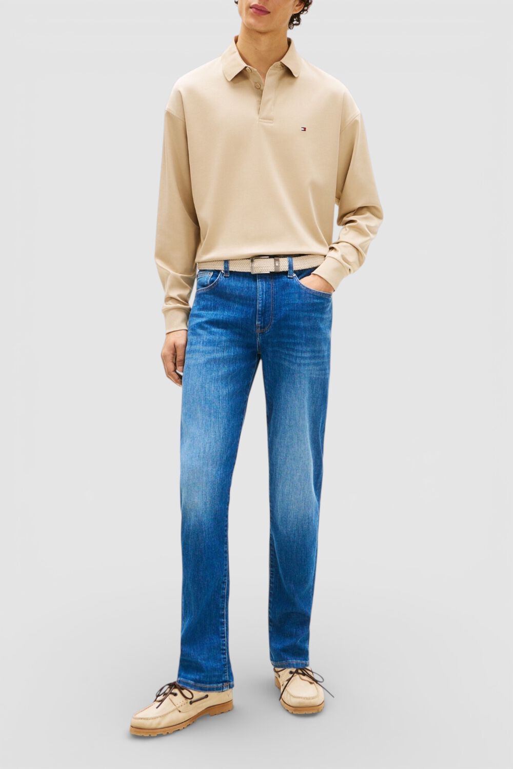 TOMMY HILFIGER מכנסי ג'ינס בגזרת סלים
