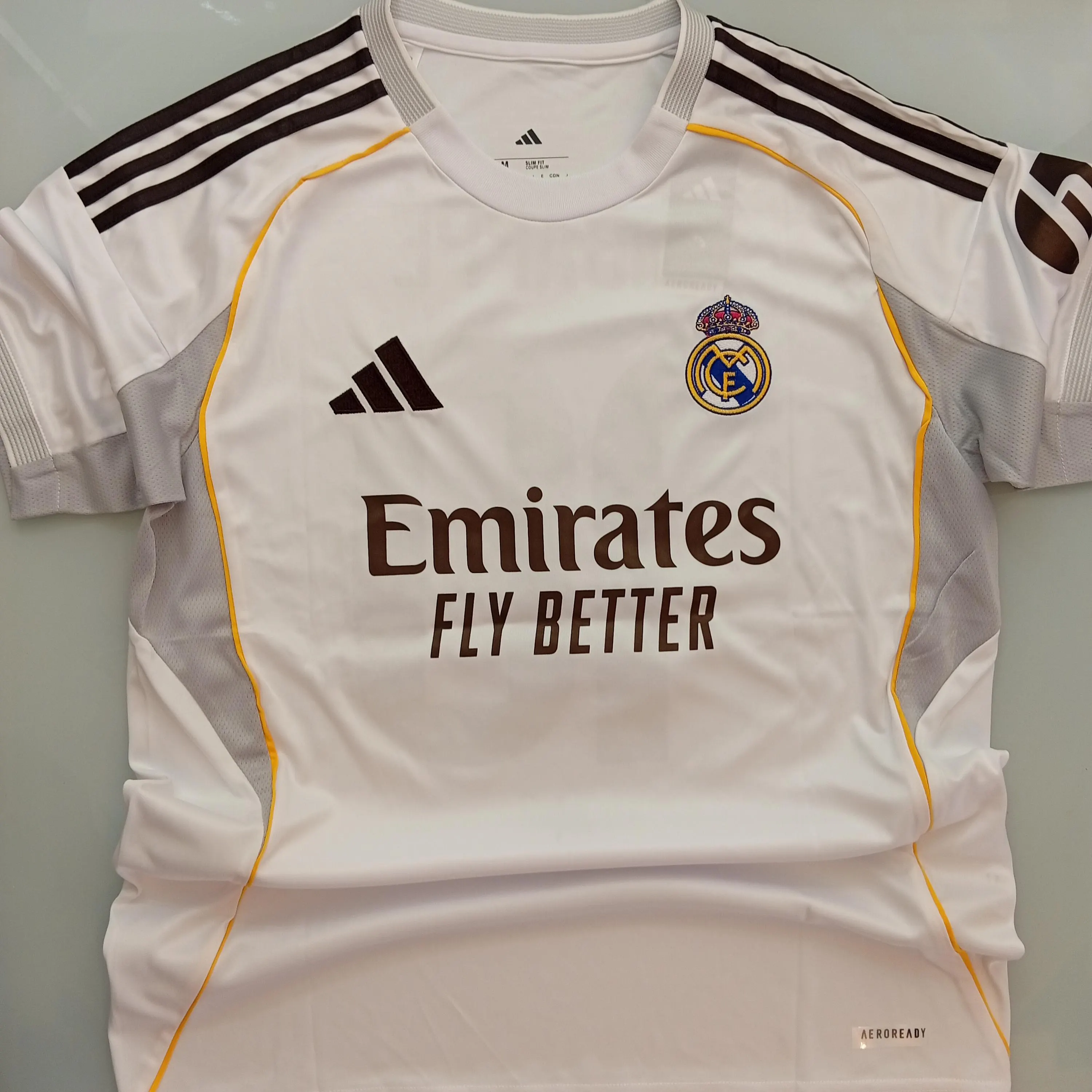 Kylian Mbappe Signed Autographed Real Madrid FC 2025/26 Soccer Jersey With COA