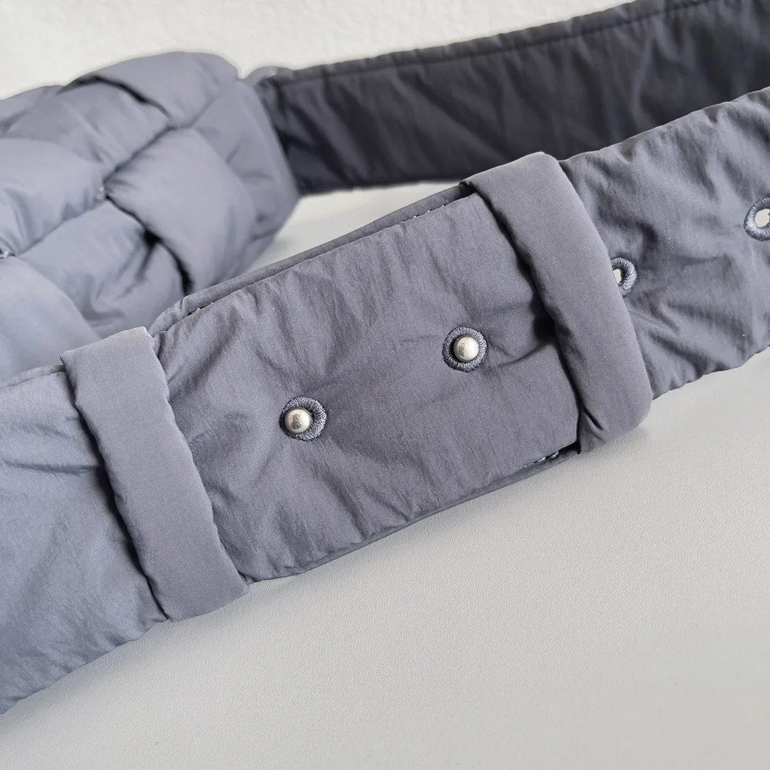 Bottega Veneta Grey Cassette Nylon Belt Bag product photo from LabelPicks