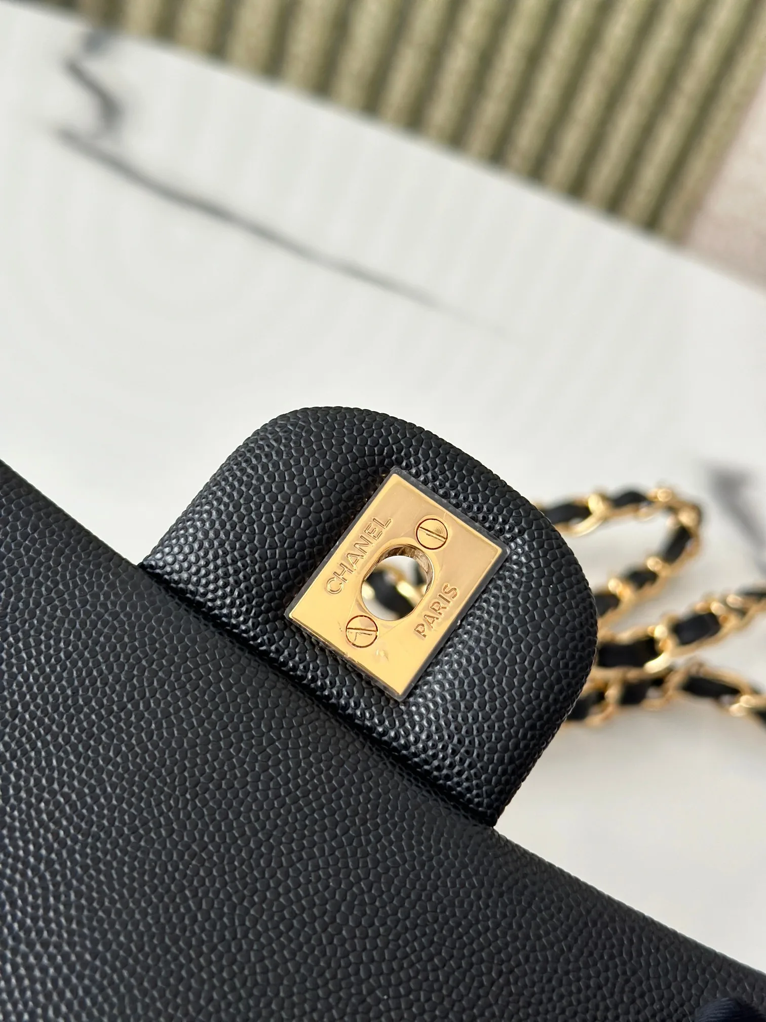 Chanel Classic Flap Calfskin Shoulder Bag product photo from LabelPicks