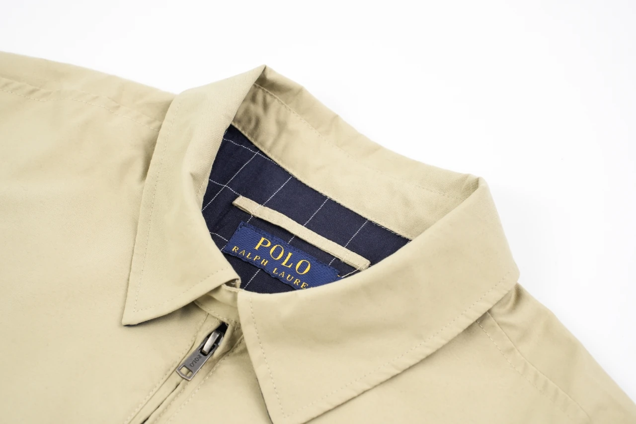 Ralph Lauren Beige Pony Embroidered Harrington Jacket product photo from LabelPicks