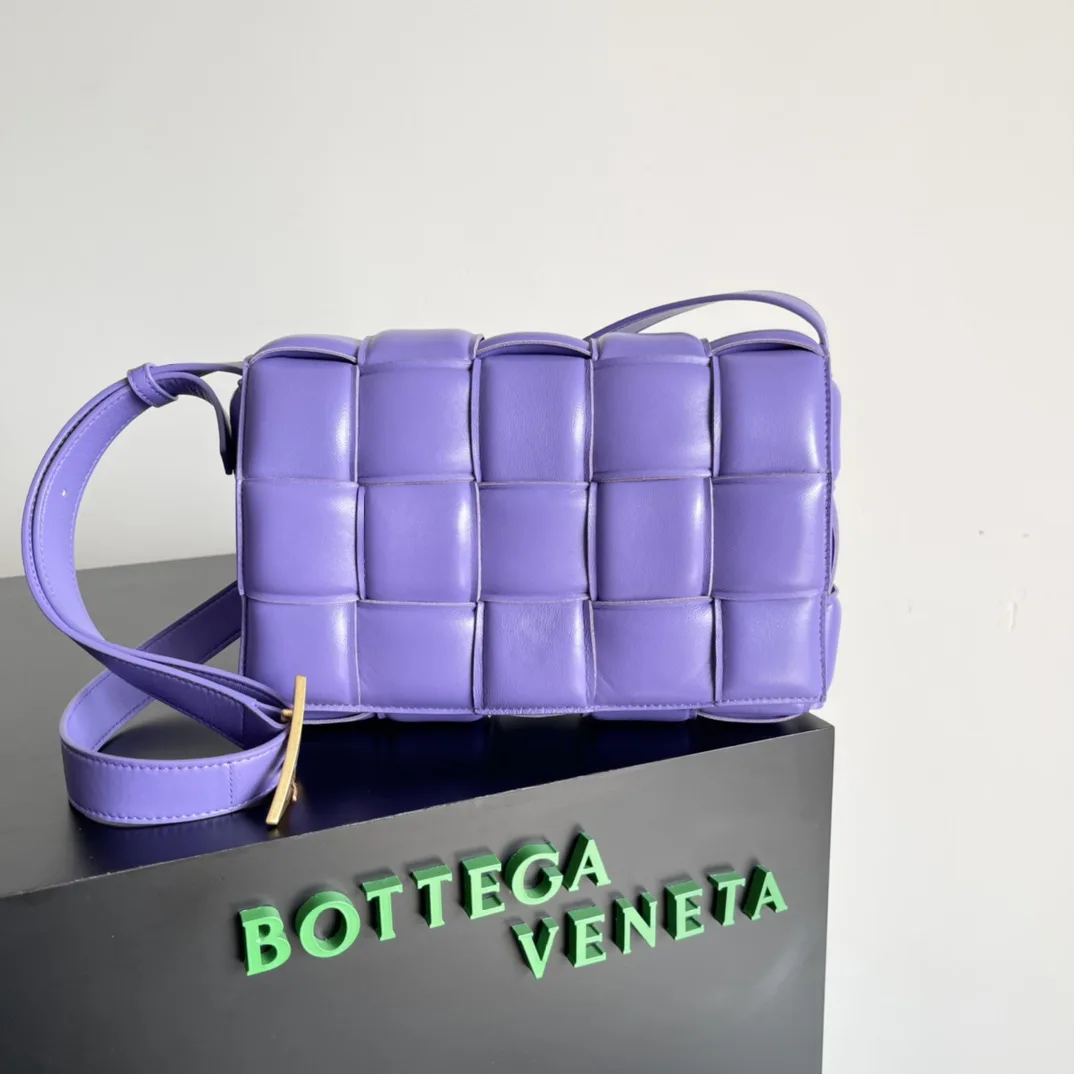 Bottega Veneta Green Cassette Intrecciato Woven Leather Shoulder Bag product photo from LabelPicks
