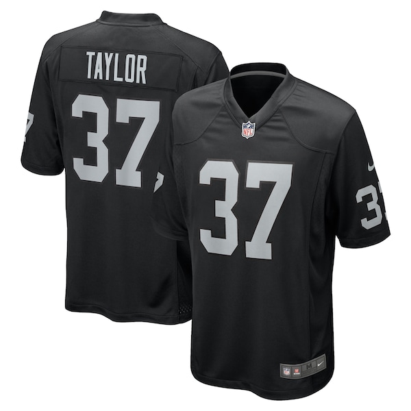 Trey Taylor Las Vegas Raiders Nike Team Game Jersey -  Black