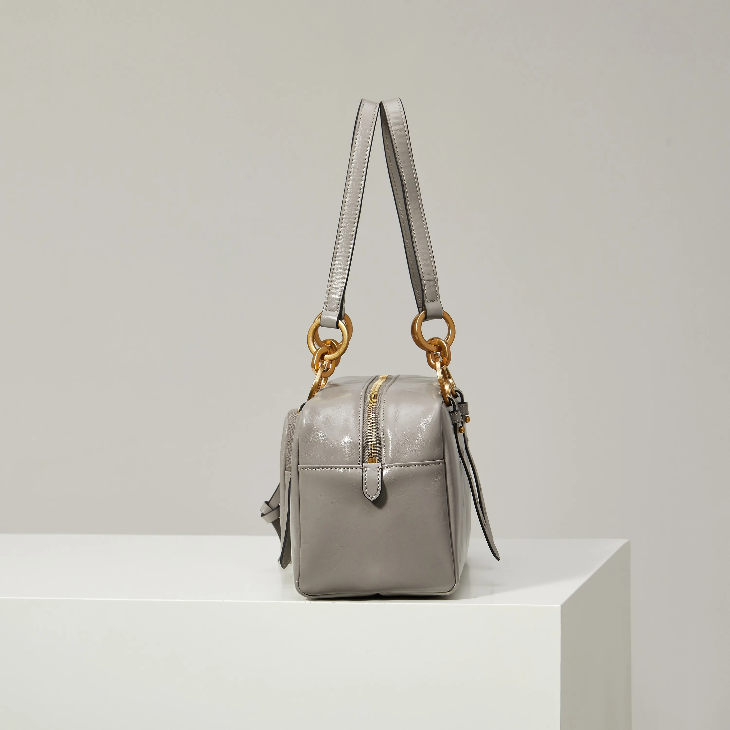Prada Grey Top Handle Bag product photo from LabelPicks