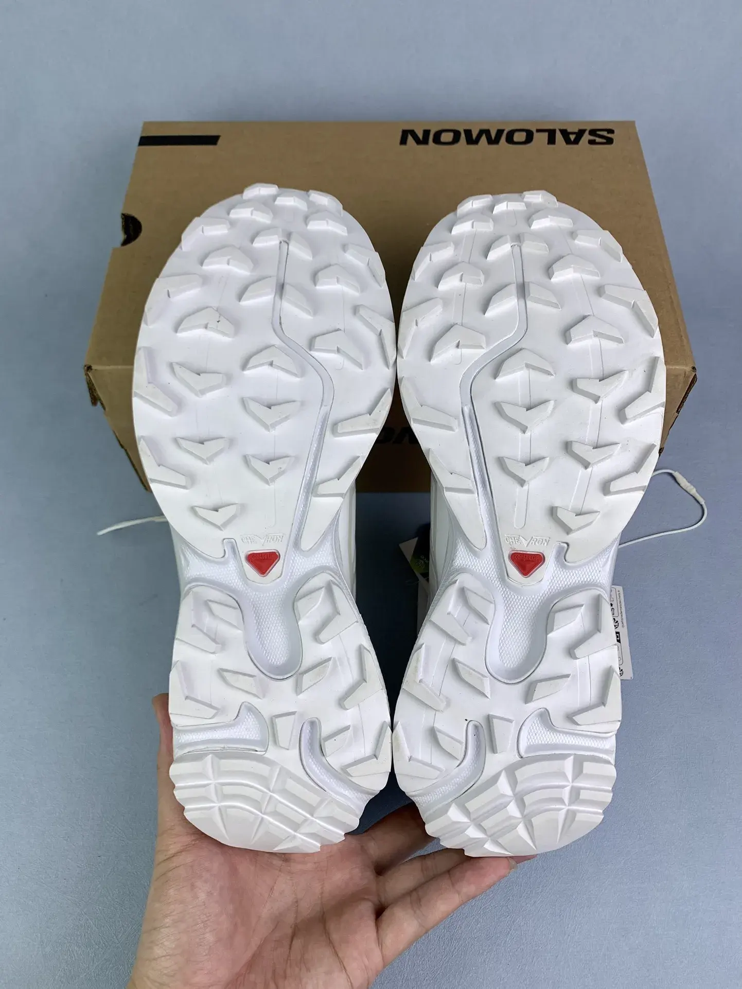 Salomon XT-6 “White Lunar Rock” Shoes product photo from LabelPicks