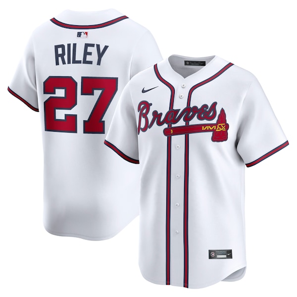 Austin Riley Atlanta Braves Nike Home Limited Player Jersey - White