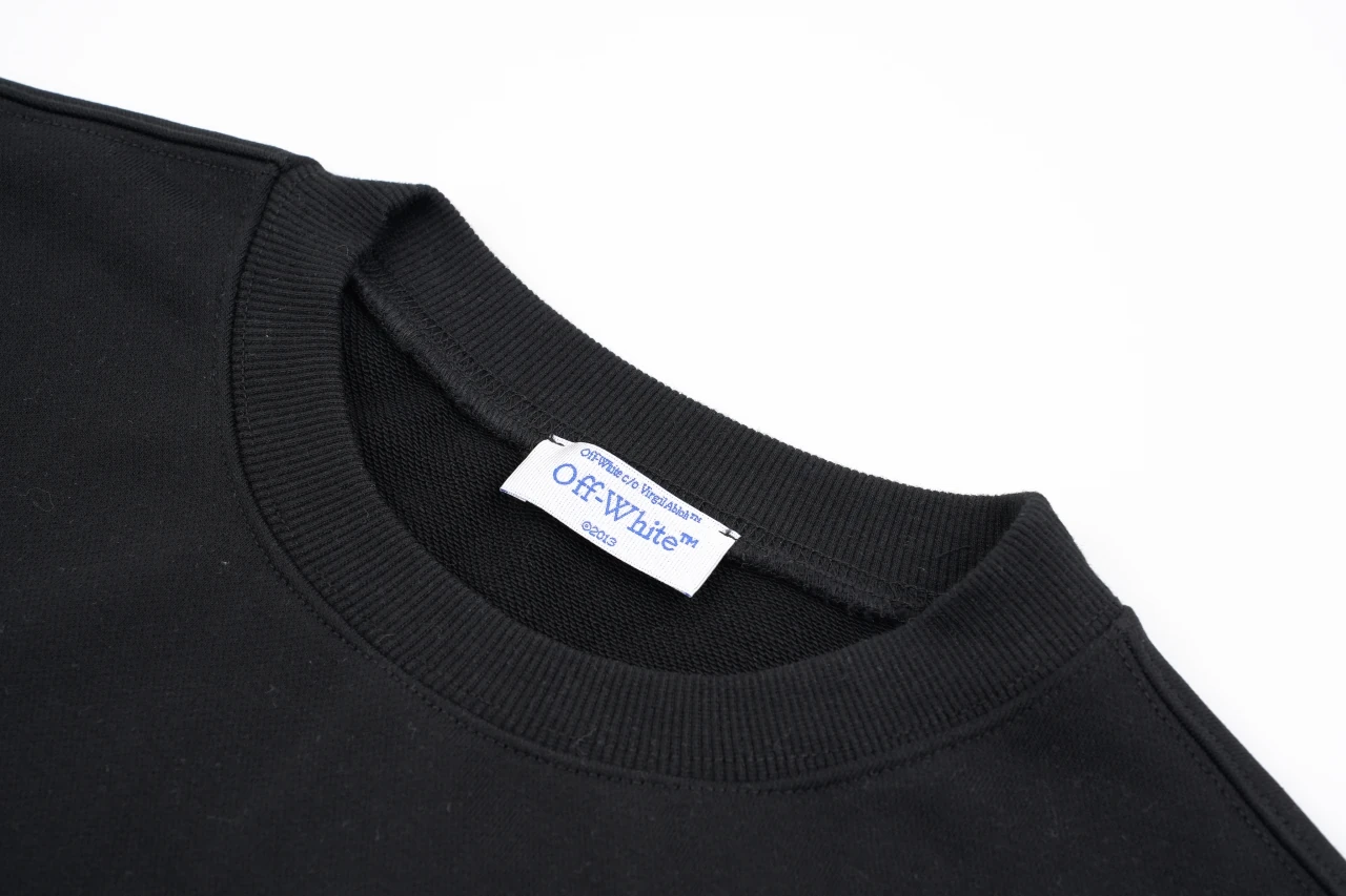Off-White Black Headphone Arrow Graphic Crewneck Sweatshirt product photo from LabelPicks