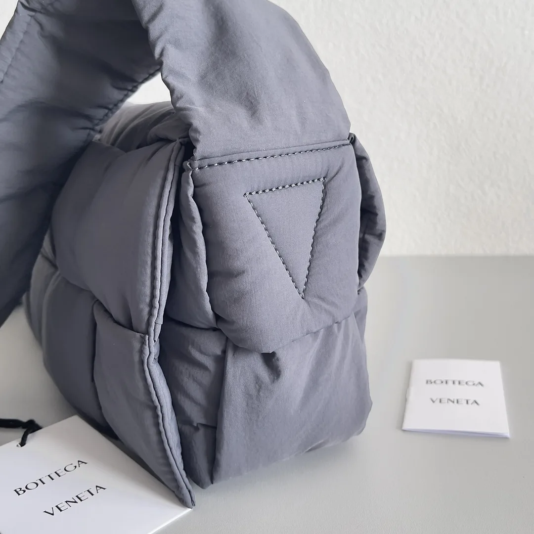 Bottega Veneta Grey Cassette Nylon Belt Bag product photo from LabelPicks