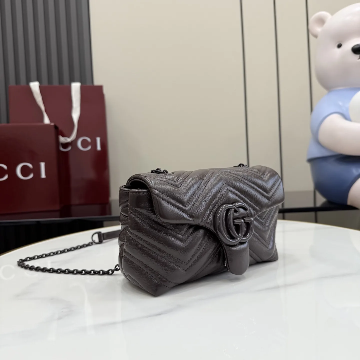 Gucci Marmont GG Supreme Canvas Crossbody Bag product photo from LabelPicks