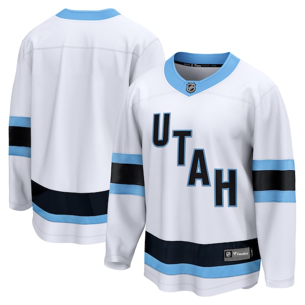 Utah Hockey Club  Breakaway Blank Jersey - White/Black