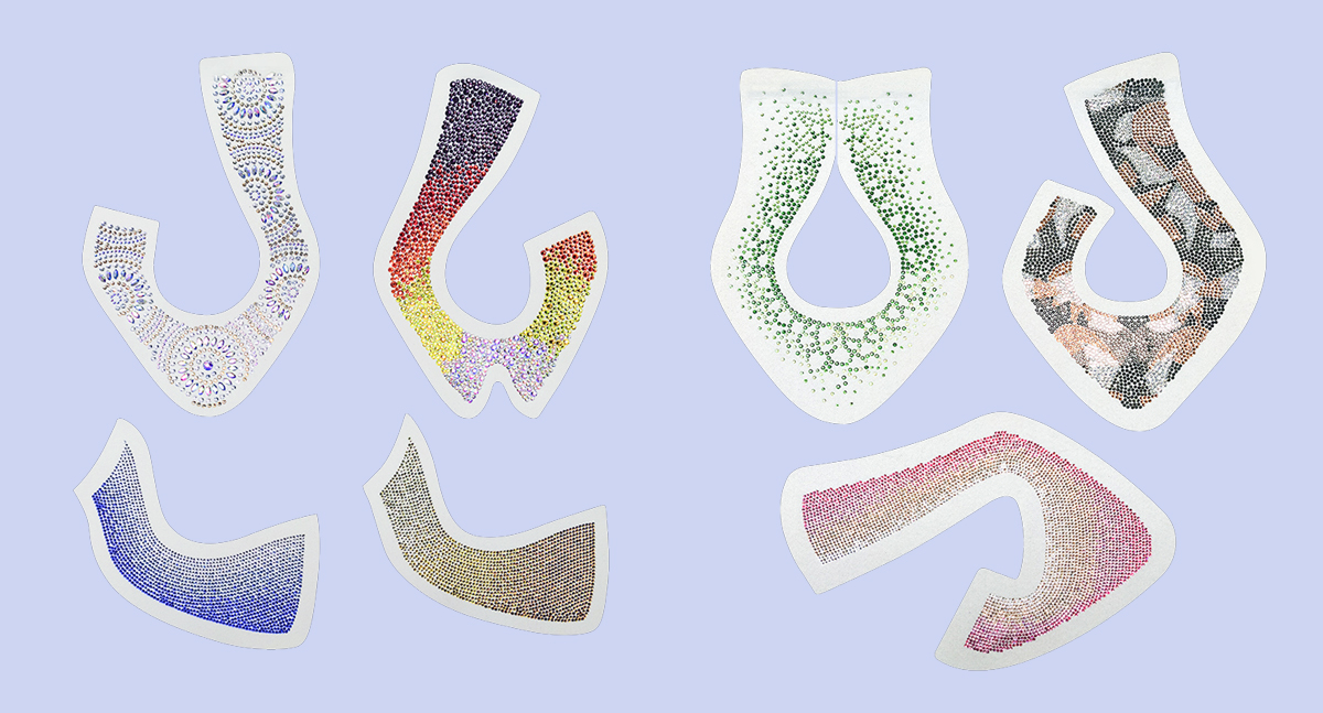 Hotfix Rhinestone Transfer for Shoes F