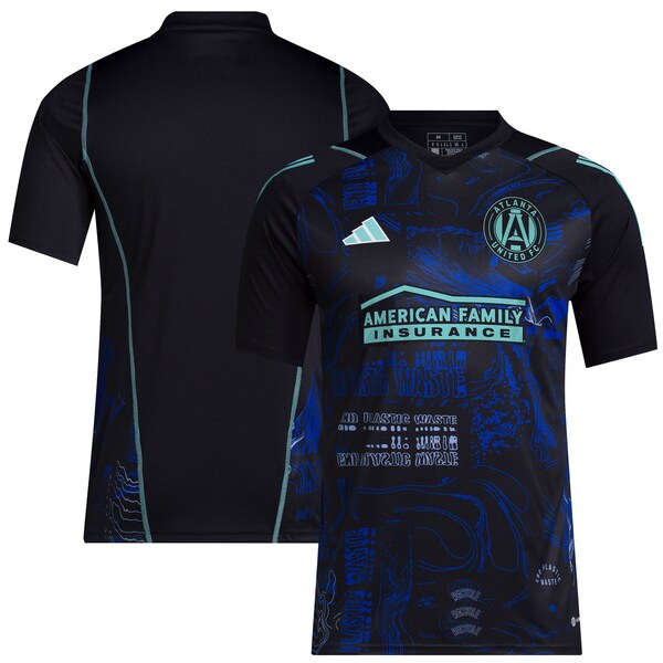 Atlanta United FC adidas 2024 One Planet Replica Jersey - Black