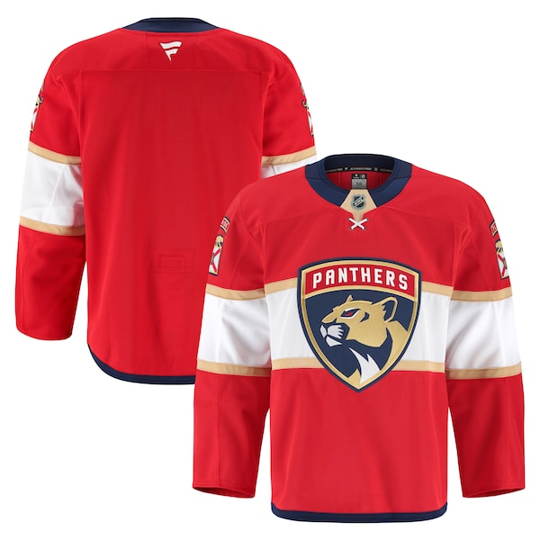Florida Panthers  Home Authentic Pro Jersey - Red