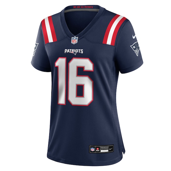 Tommy DeVito New England Patriots Nike Women's Team Game Jersey -  Navy