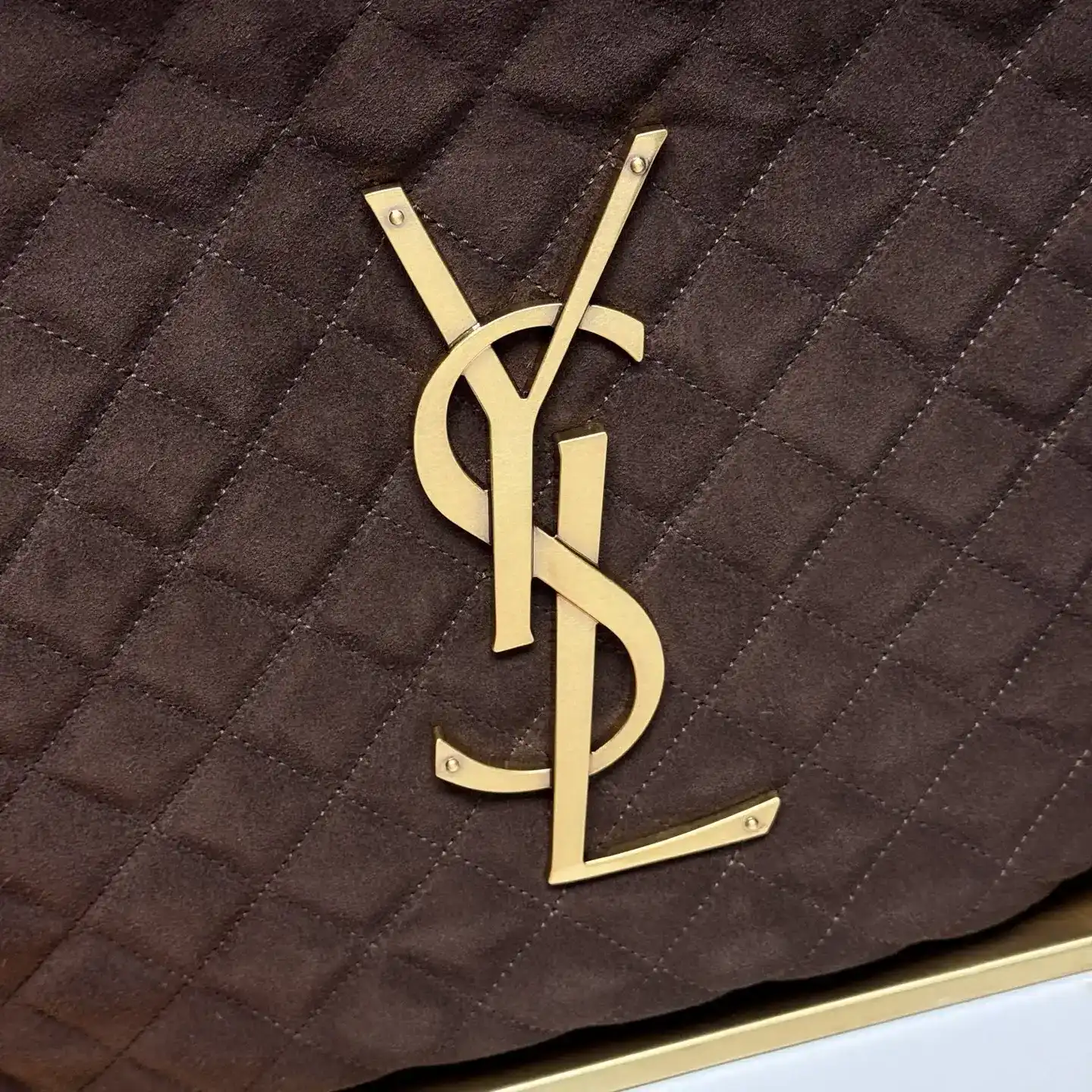 Saint Laurent Brown Icare Tote Bag product photo from LabelPicks