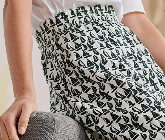 Rock mit Print