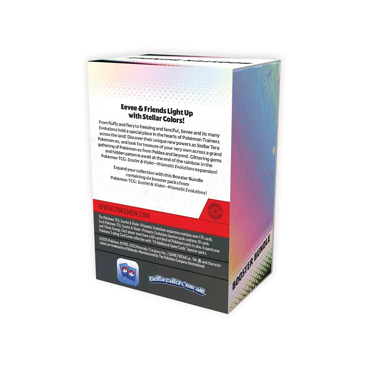 Pokemon TCG: Scarlet & Violet - Prismatic Evolutions 6-Pack Booster Bundle