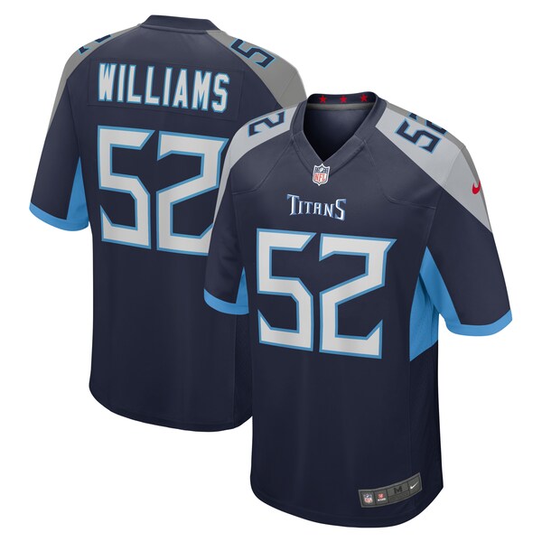 James Williams Tennessee Titans Nike  Game Jersey -  Navy