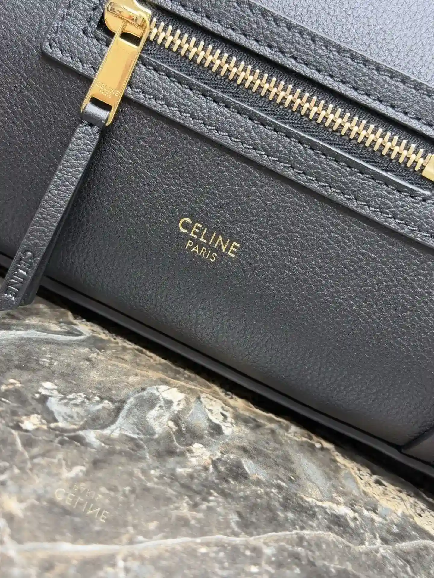 Celine Grained Leather Luggage Top Handle Bag product photo from LabelPicks