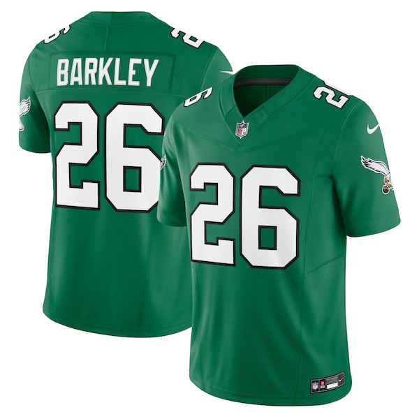 Saquon Barkley Philadelphia Eagles Nike Alternate Vapor F.U.S.E. Limited Jersey - Kelly Green/Green