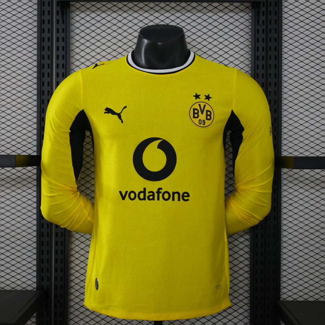 Borussia Dortmund Home Long Sleeves Jersey Player Version 26/27