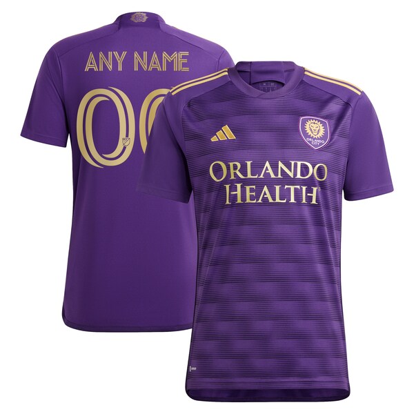 Orlando City SC adidas 2024 The Wall Kit Replica Custom Jersey - Purple