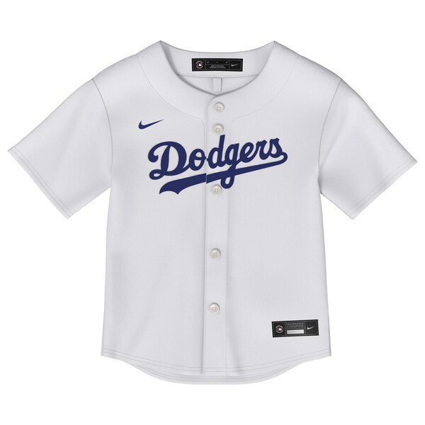 Los Angeles Dodgers Toddler Home Replica Jersey - White