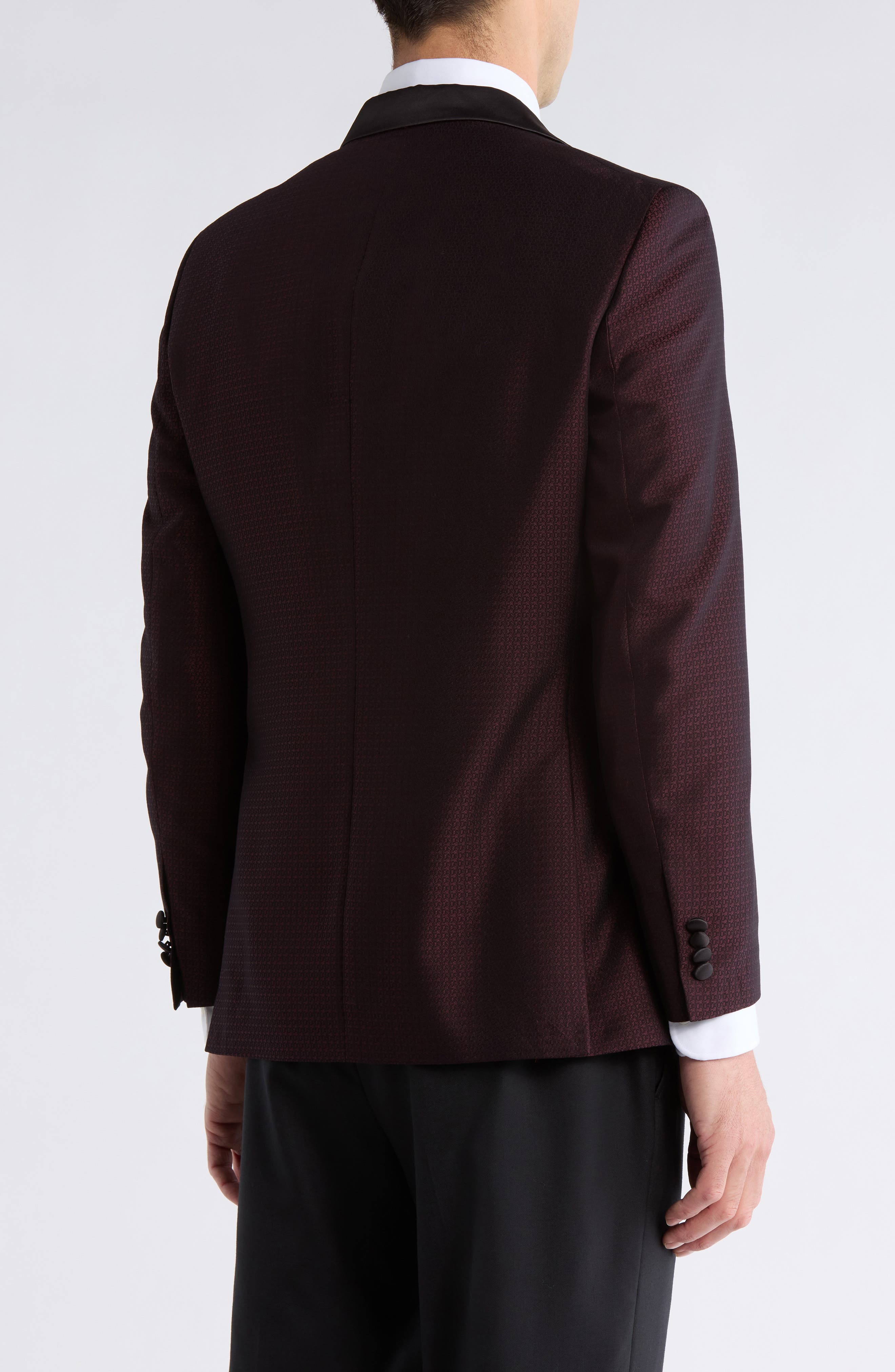 Nautica Burgundy Dinner Jacket