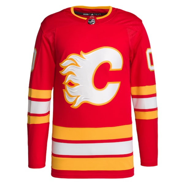 Calgary Flames adidas  Home 2020/21 Primegreen Authentic Custom Jersey - Red