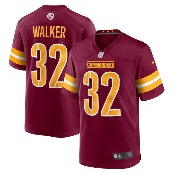 Mykal Walker Washington Commanders Nike  Game Jersey -  Burgundy