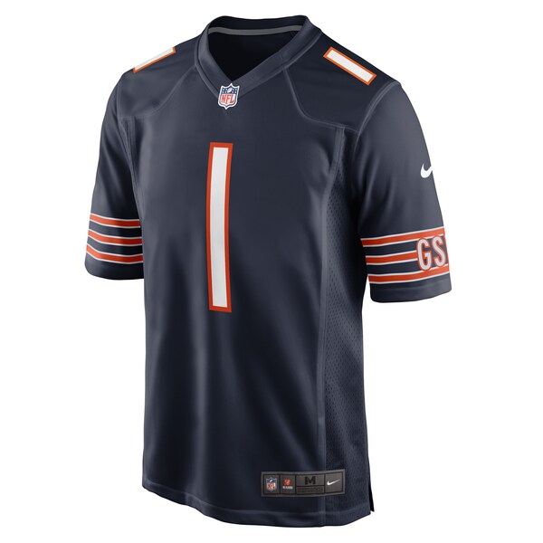 Number 1 Groom Chicago Bears Nike Game Jersey - Navy