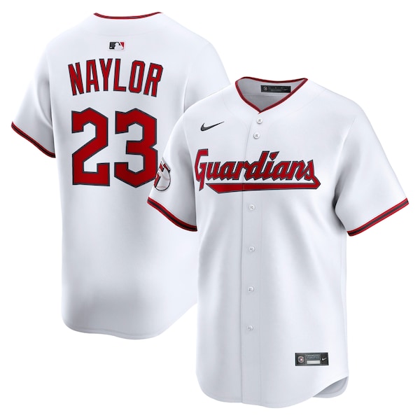 Bo Naylor Cleveland Guardians Nike Home Limited Player Jersey - White