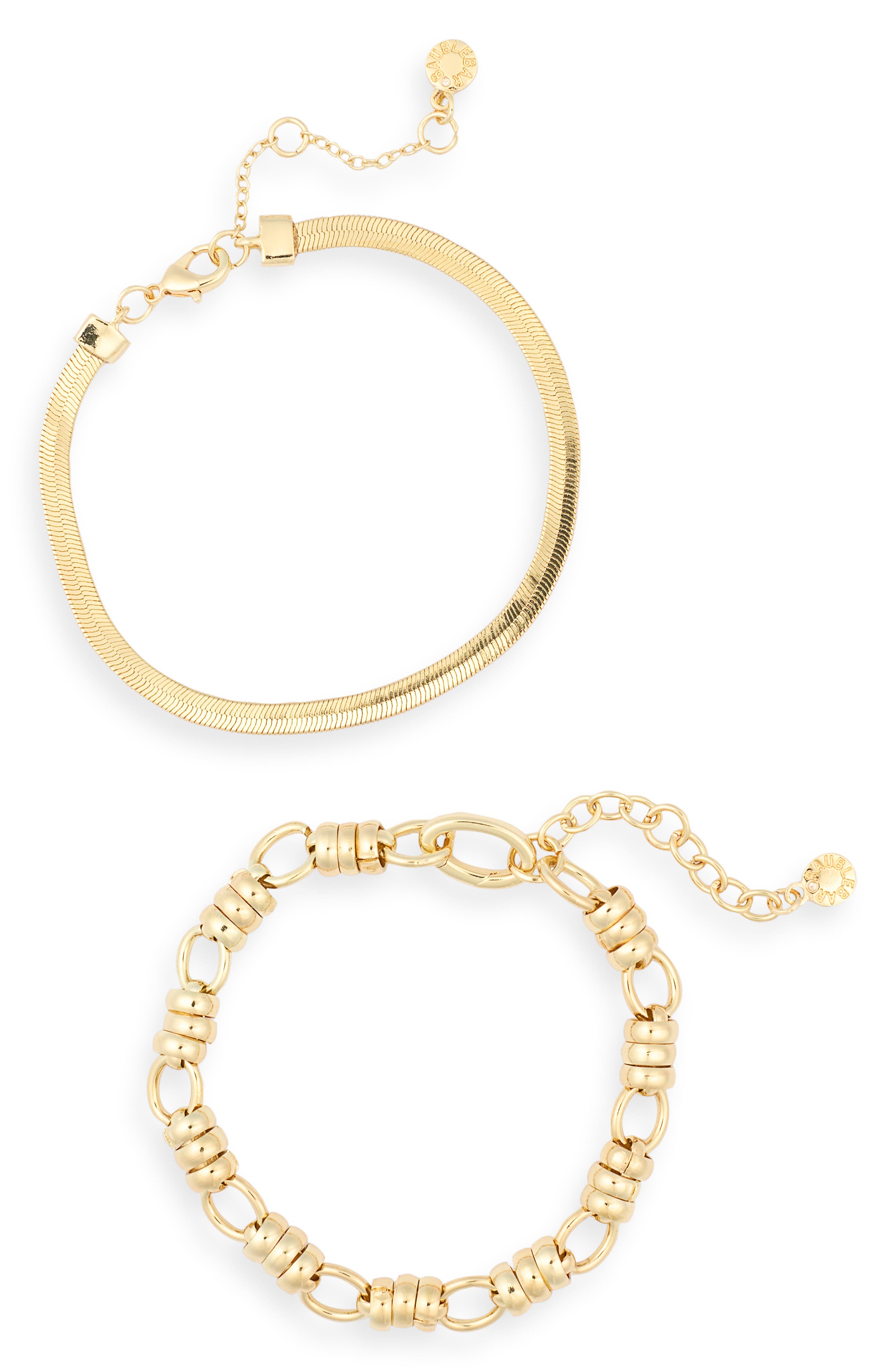 BaubleBar Set of 2 Lover Bracelets