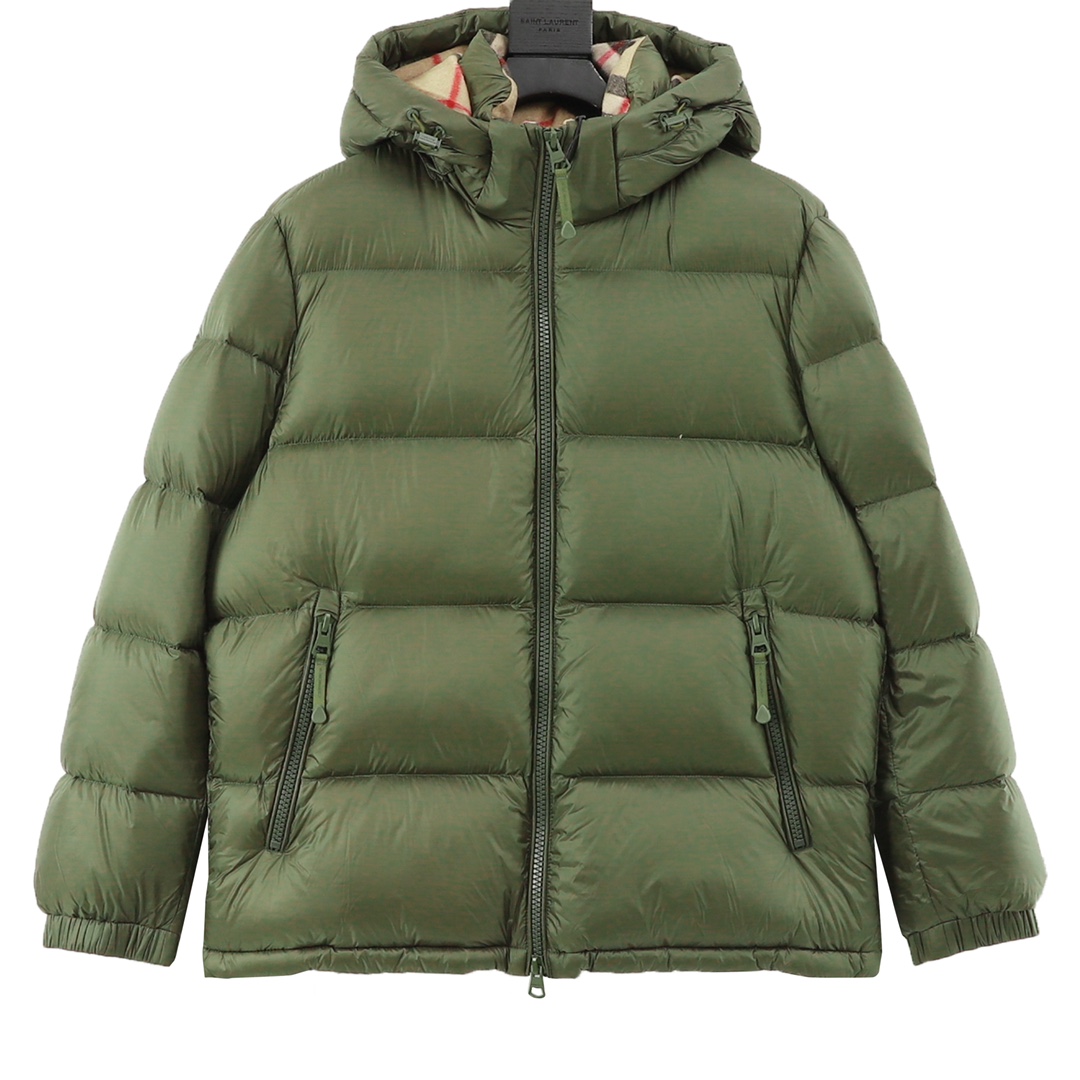 1226 High head-turning hooded coat