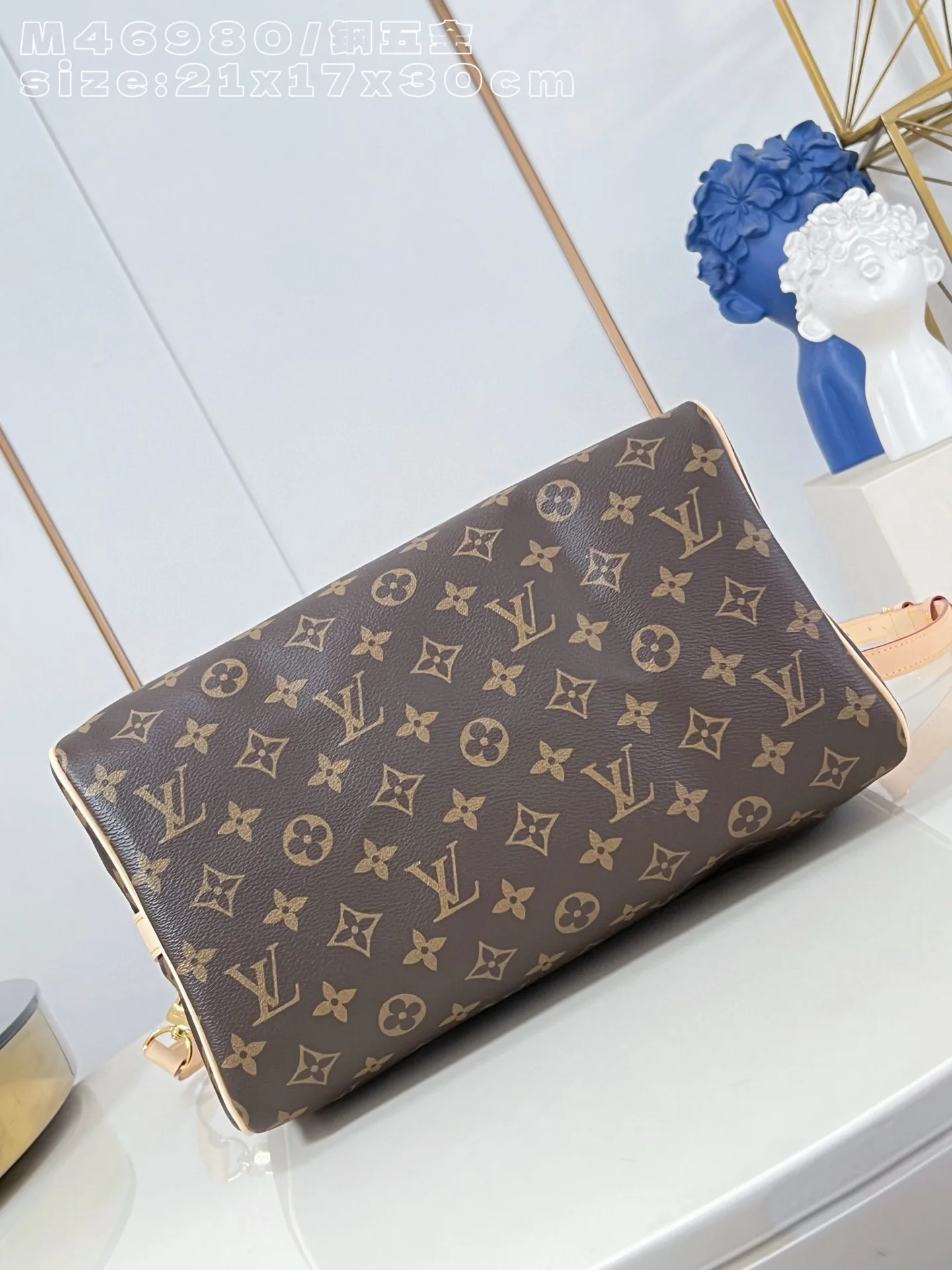 Louis Vuitton Canvas and Leather Speedy Top Handle Bag product photo from LabelPicks