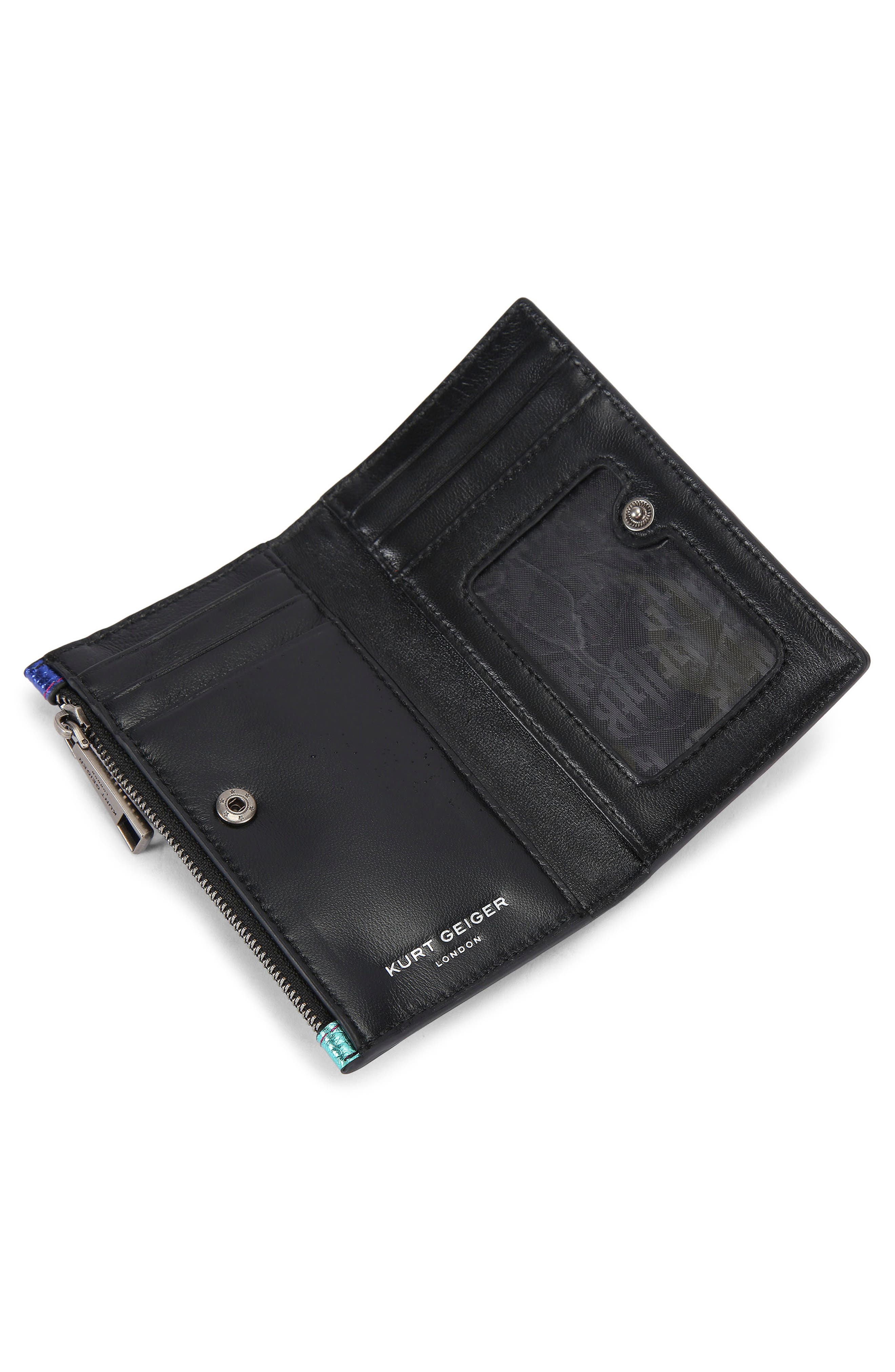 Kurt Geiger London Kensington Quilted Leather Bifold Wallet