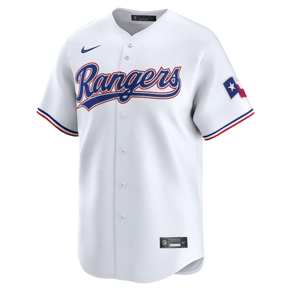Texas Rangers Nike Home Limited Jersey - White