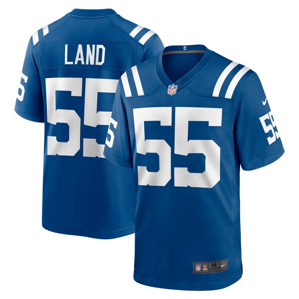 Isaiah Land Indianapolis Colts Nike Team Game Jersey -  Royal